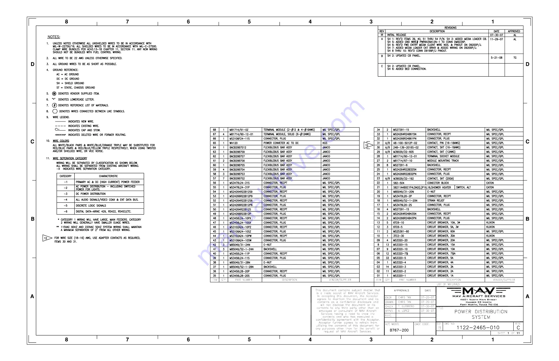 Boeing B767 Wiring Diagram Manual Supplement Download Page 152