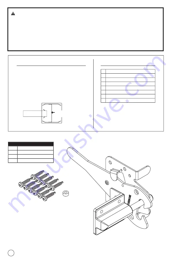 BOERBOEL Heavy-Duty Gate Latch Скачать руководство пользователя страница 12