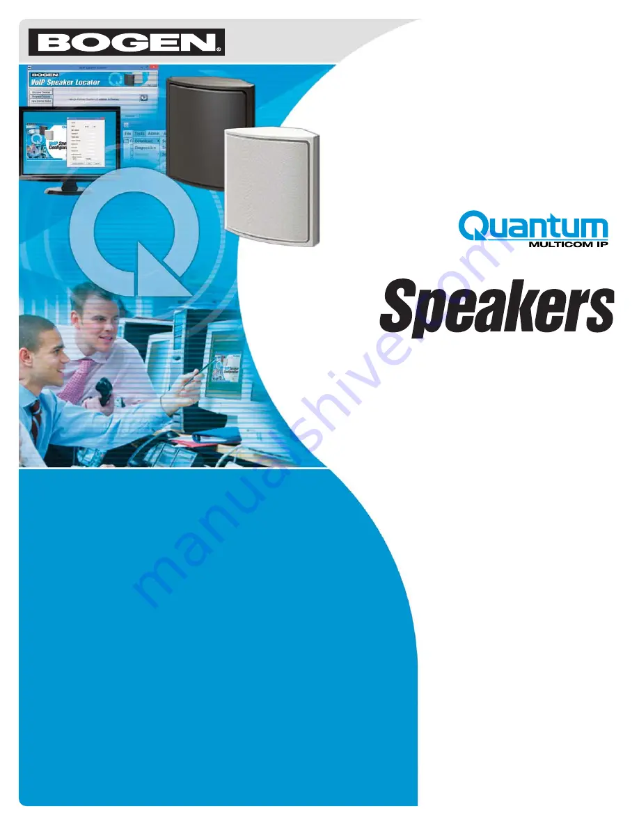 Bogen QUANTUM VOIP series Configuration And Operation Manual Download Page 1