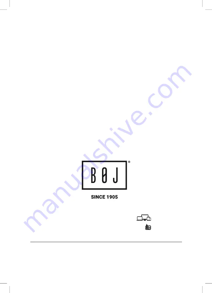 BOJ 05010604 User Manual Download Page 84