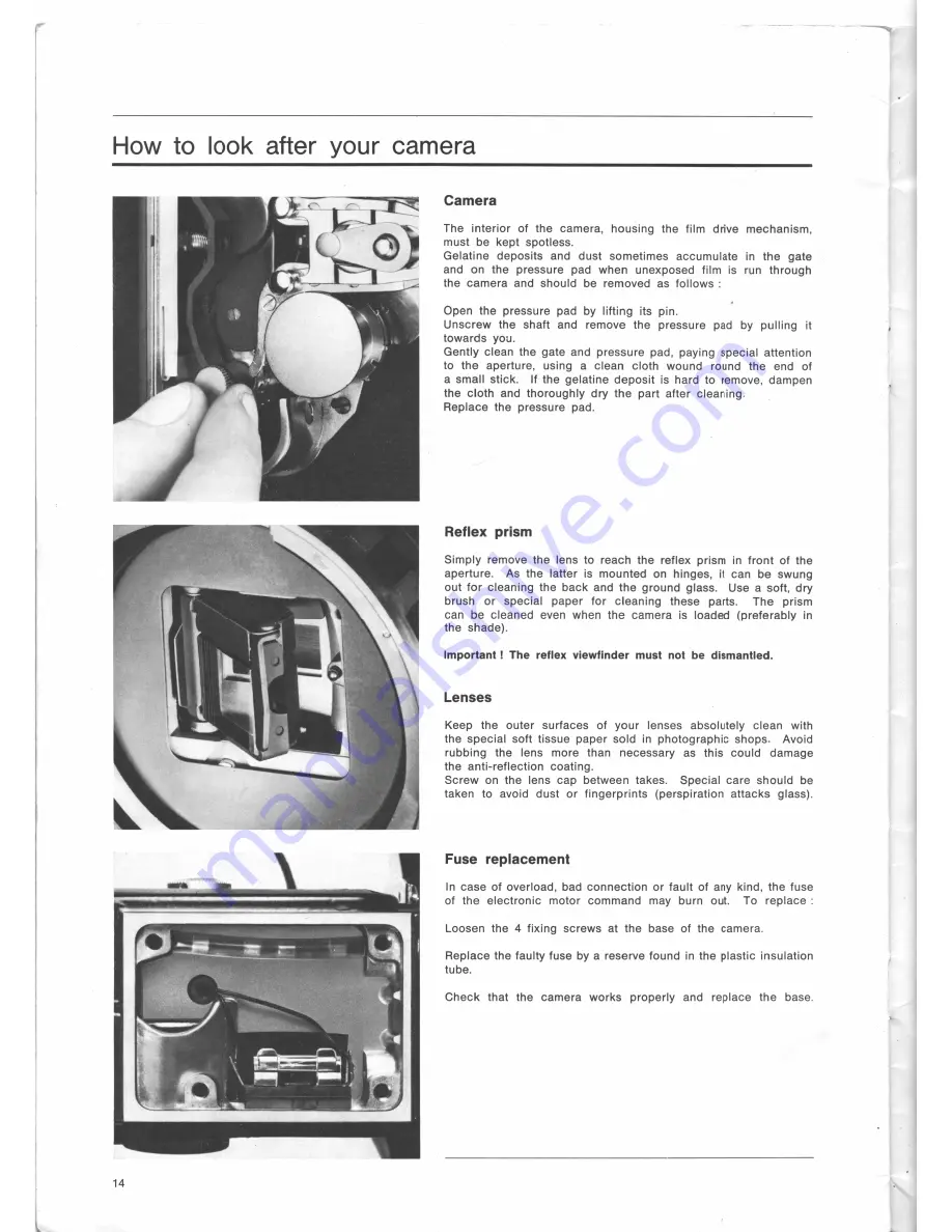 BOLEX H 16 EBM Electric Скачать руководство пользователя страница 16