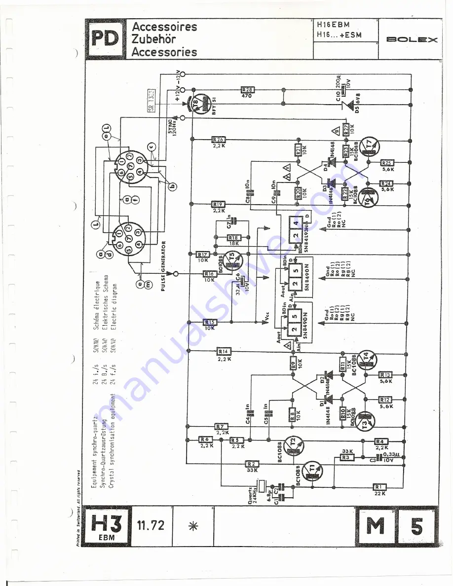 BOLEX H16EBM Скачать руководство пользователя страница 41