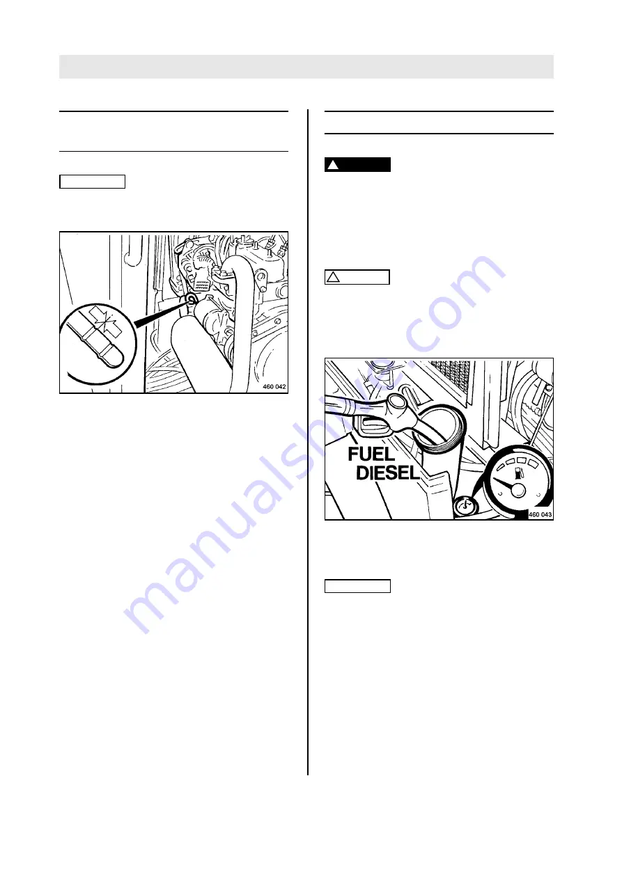 Bomag BW 100 ADM-2 Operating Instructions, Maintenance Instructions Download Page 62