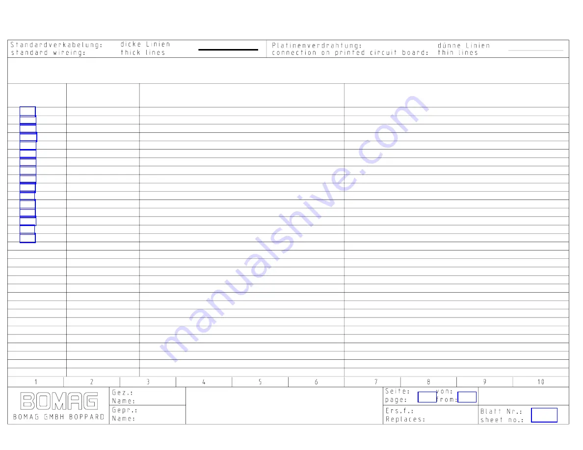 Bomag BW 156 D-3 Service Manual Download Page 161