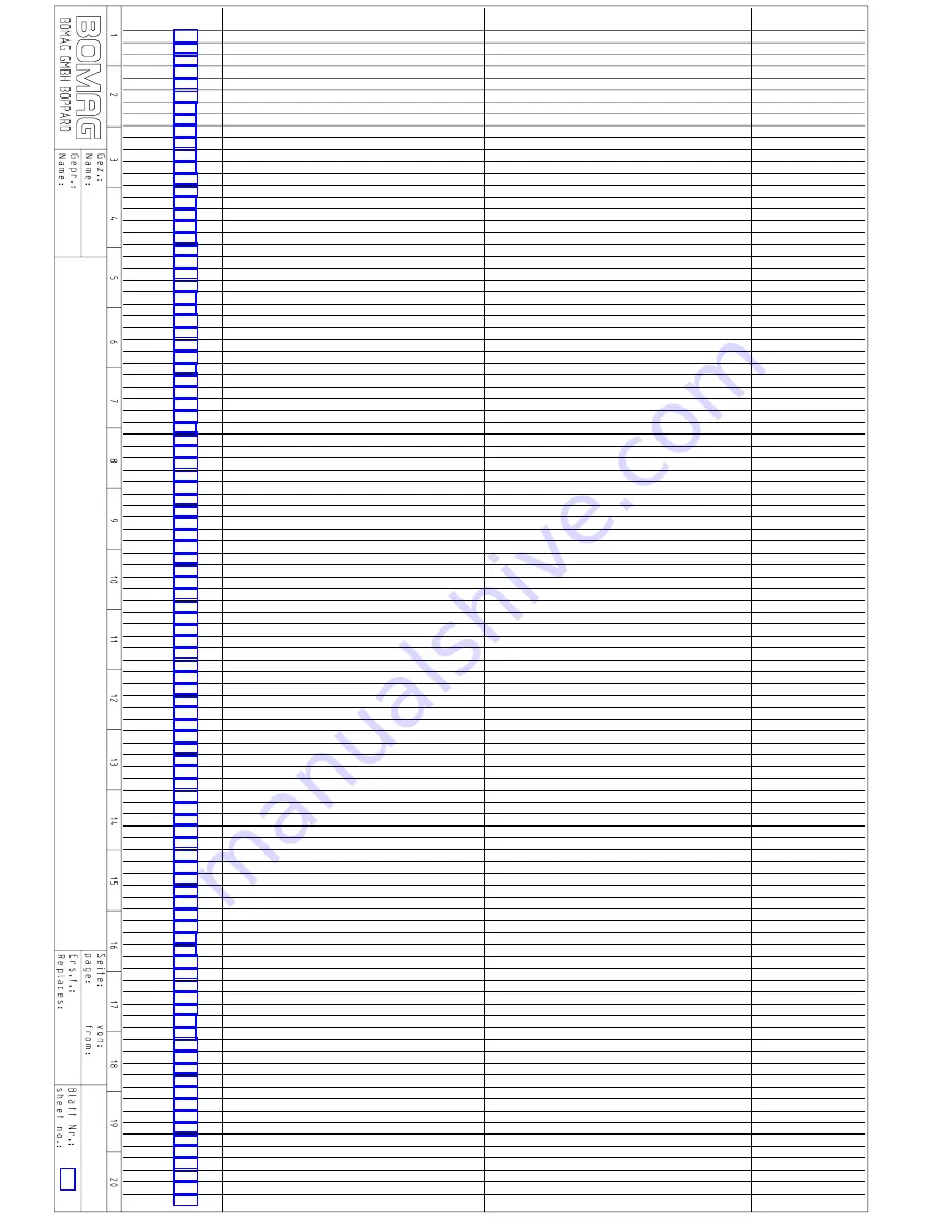 Bomag BW 156 D-3 Service Manual Download Page 181