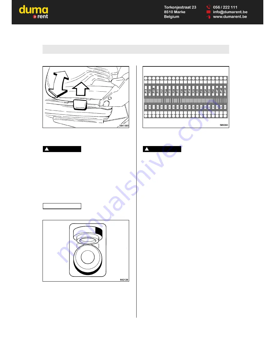 Bomag BW 177 D-4 Operating Instructions Manual Download Page 34