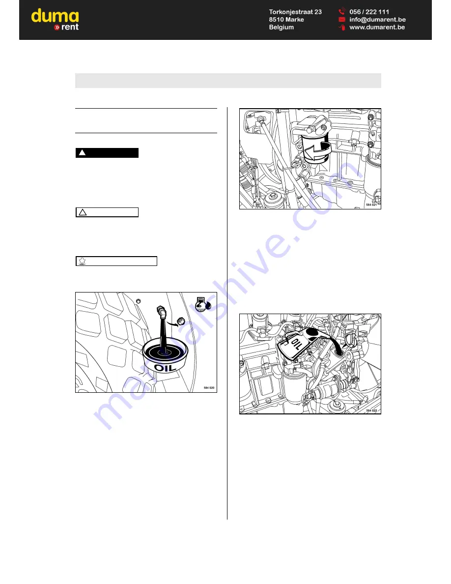 Bomag BW 177 D-4 Operating Instructions Manual Download Page 95