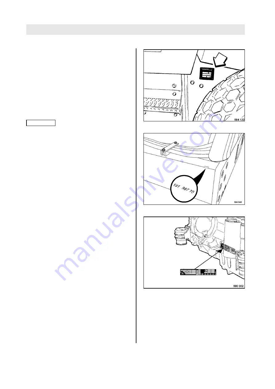 Bomag BW 213 D-4 Operating Instructions, Maintenance Instructions Download Page 4