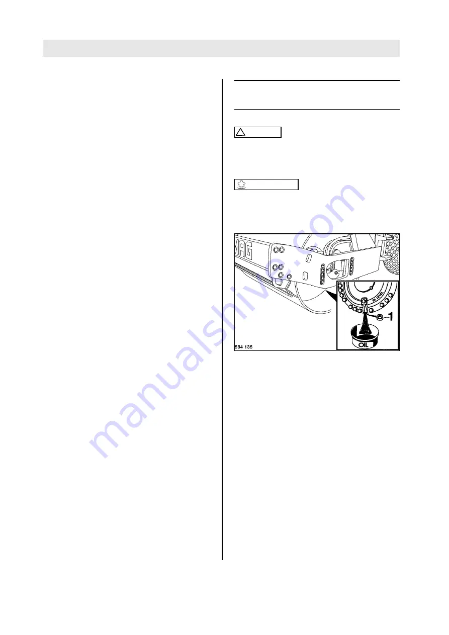 Bomag BW 213 D-4 Operating Instructions, Maintenance Instructions Download Page 78