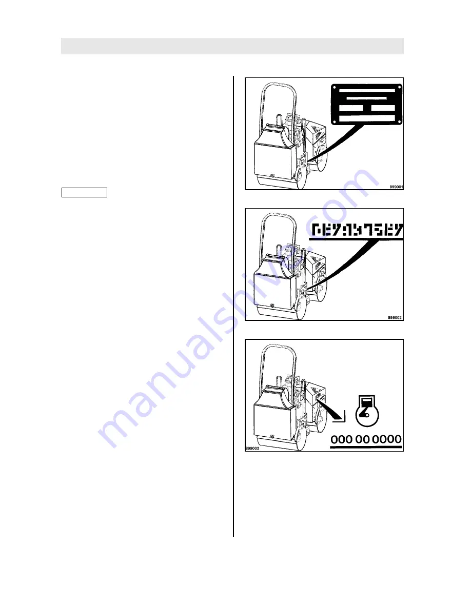 Bomag BW 900-2 Operating Instructions Manual Download Page 4