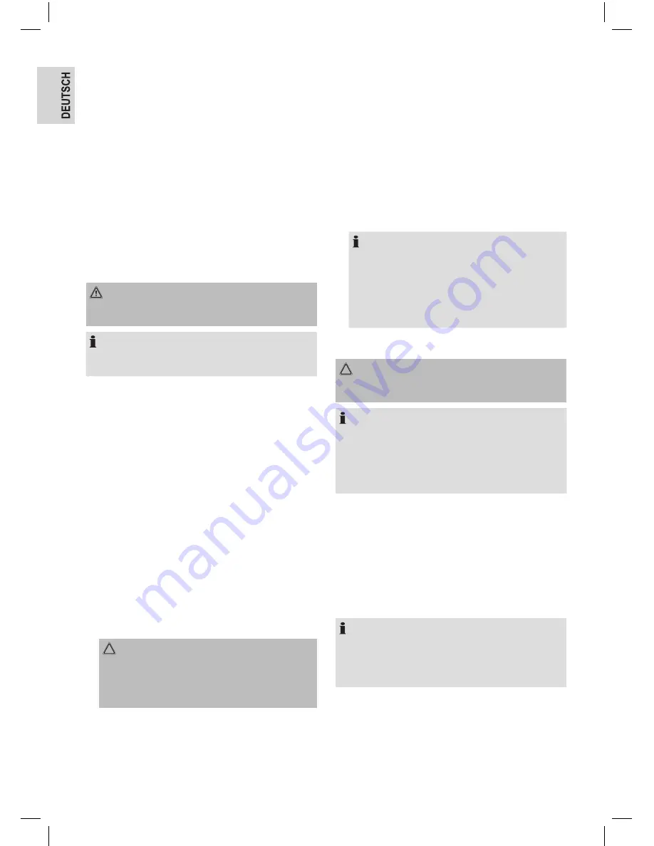 BOMANN BS 1714 A CB Instruction Manual Download Page 8