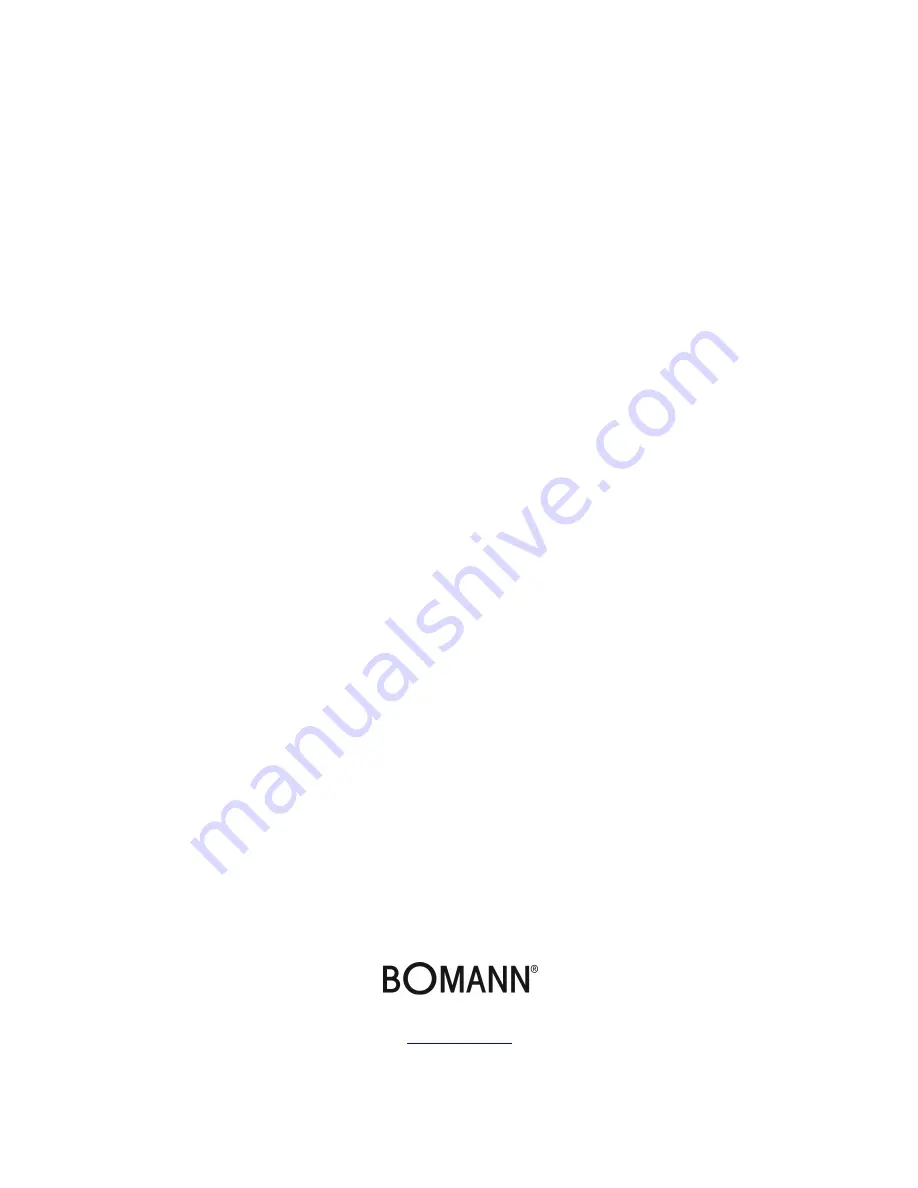 BOMANN EHBC 556 IX Instruction Manual Download Page 20