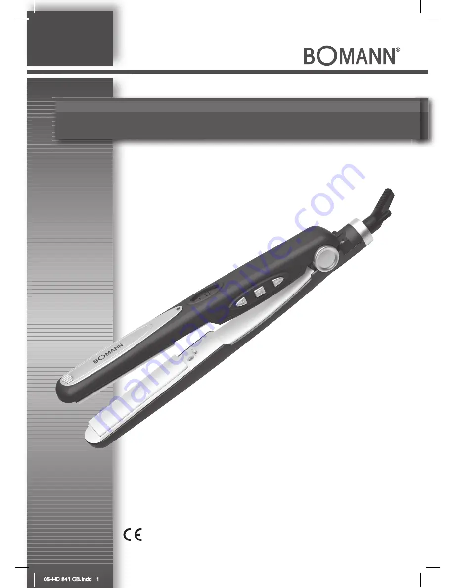 BOMANN HC 841 CB Скачать руководство пользователя страница 1