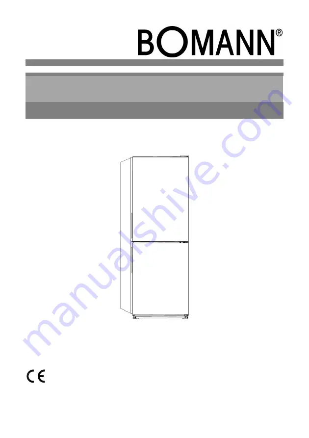 BOMANN KG 7321 Instruction Manual Download Page 1