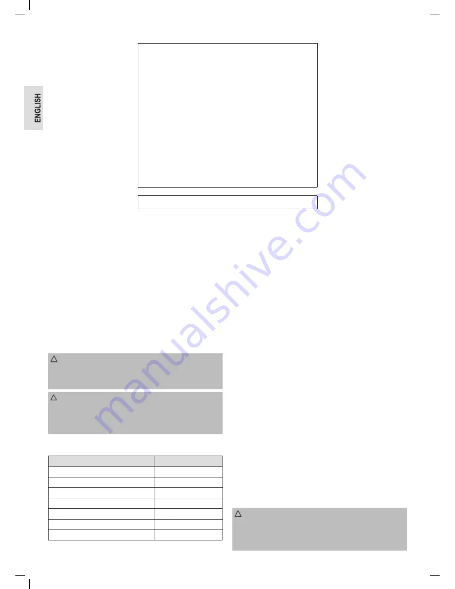 BOMANN MW 6014 CB Instruction Manual Download Page 30