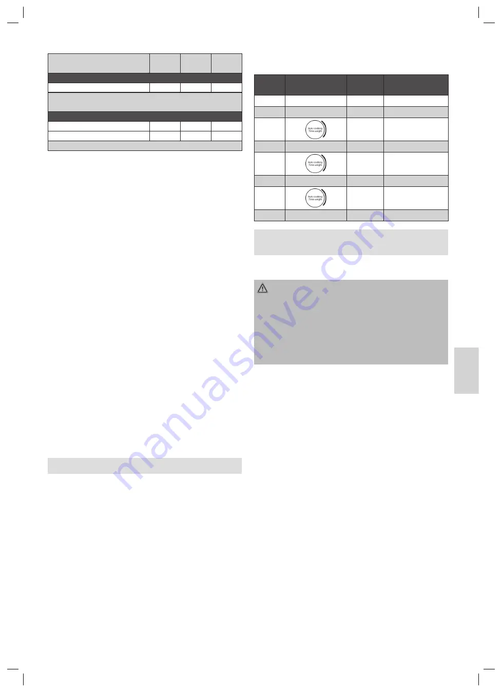 BOMANN MWG 1228 CB Instruction Manual & Guarantee Download Page 57