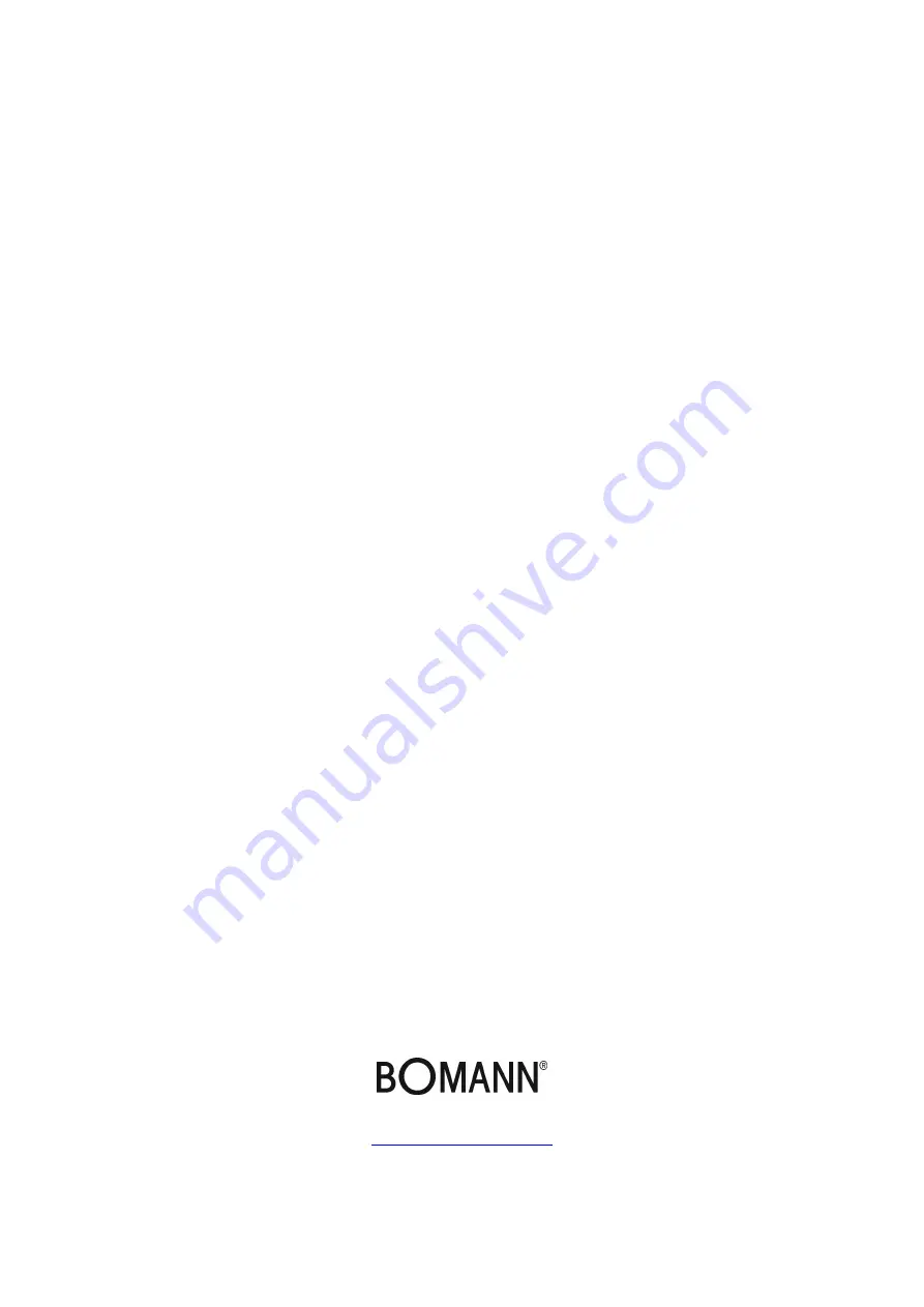 BOMANN TSG 5701 Instruction Manual Download Page 124