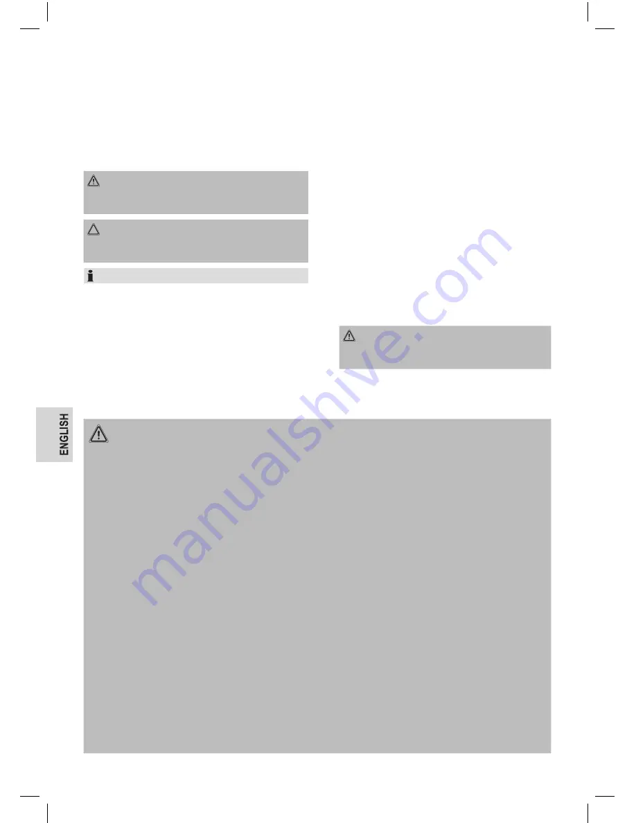 BOMANN UM 1354 CB Instruction Manual Download Page 30