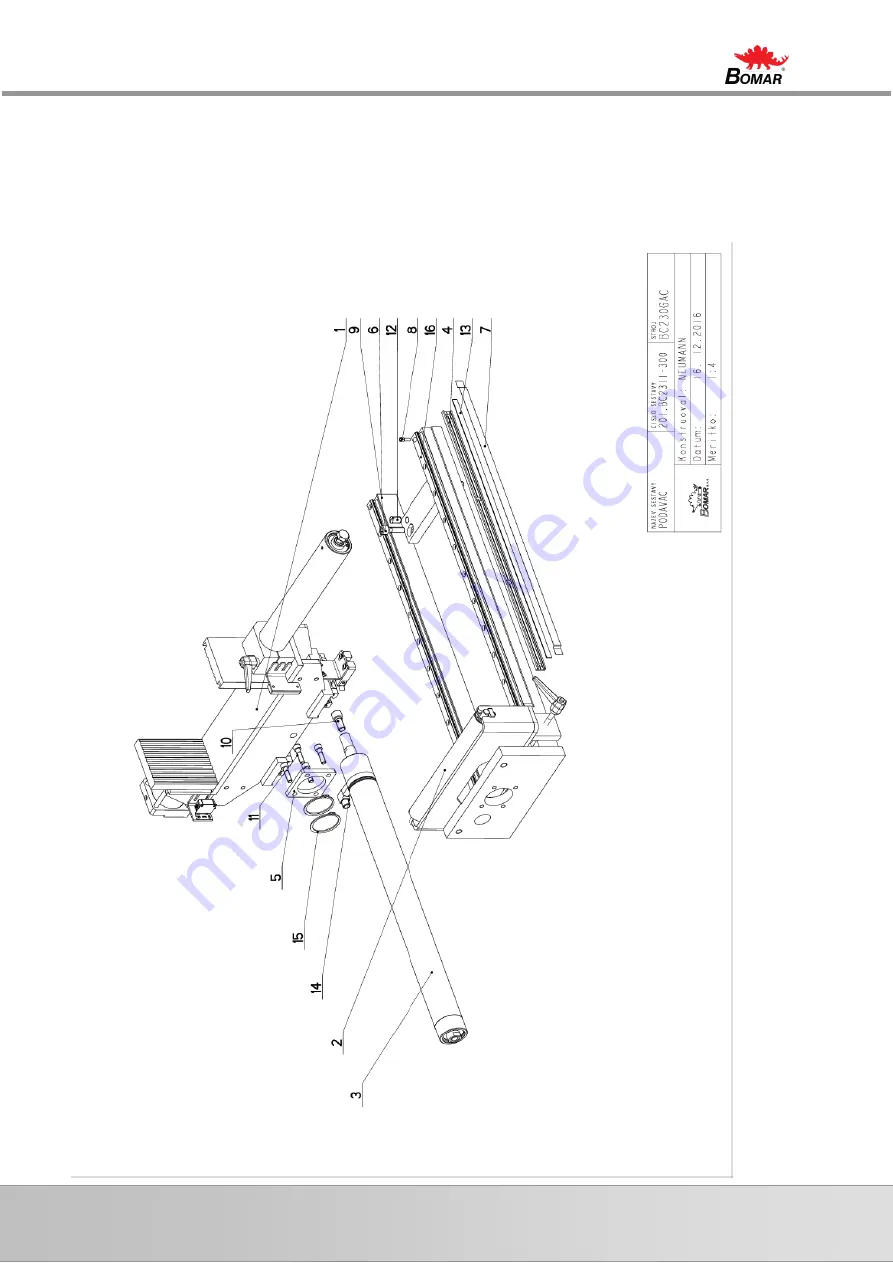 Bomar BasicCut Series Operating Instructions Manual Download Page 54