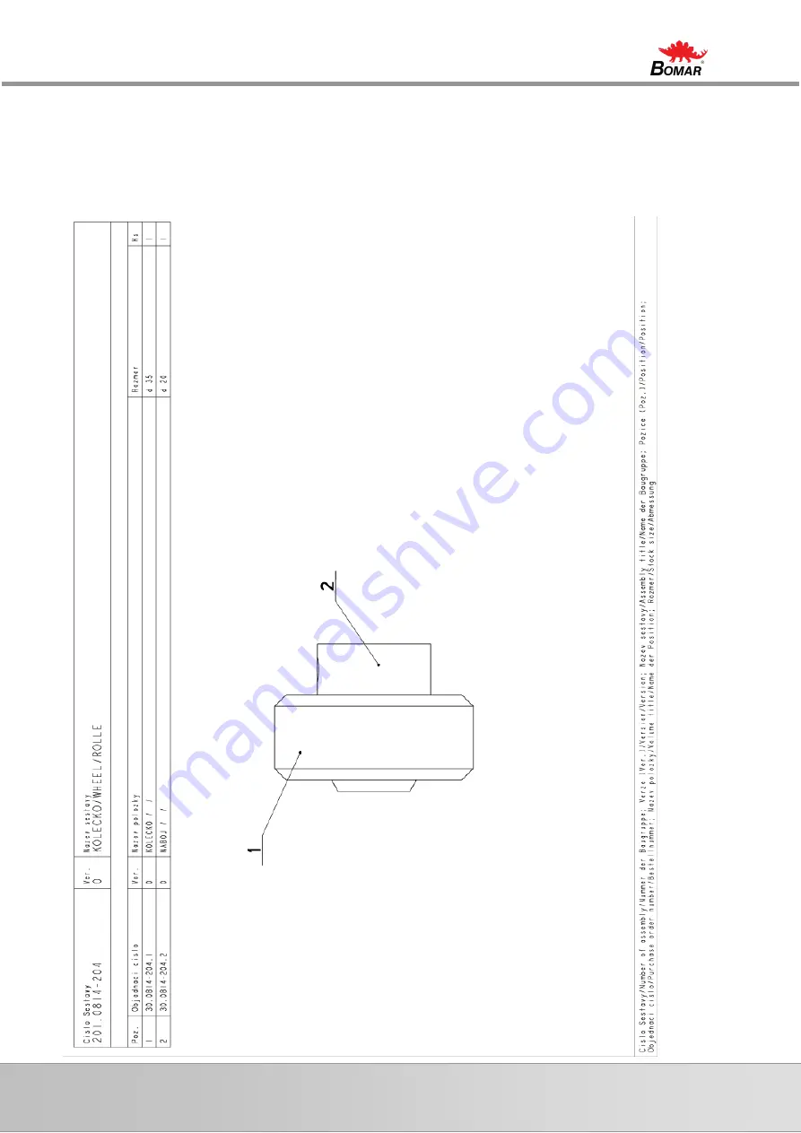 Bomar BasicCut Series Operating Instructions Manual Download Page 94