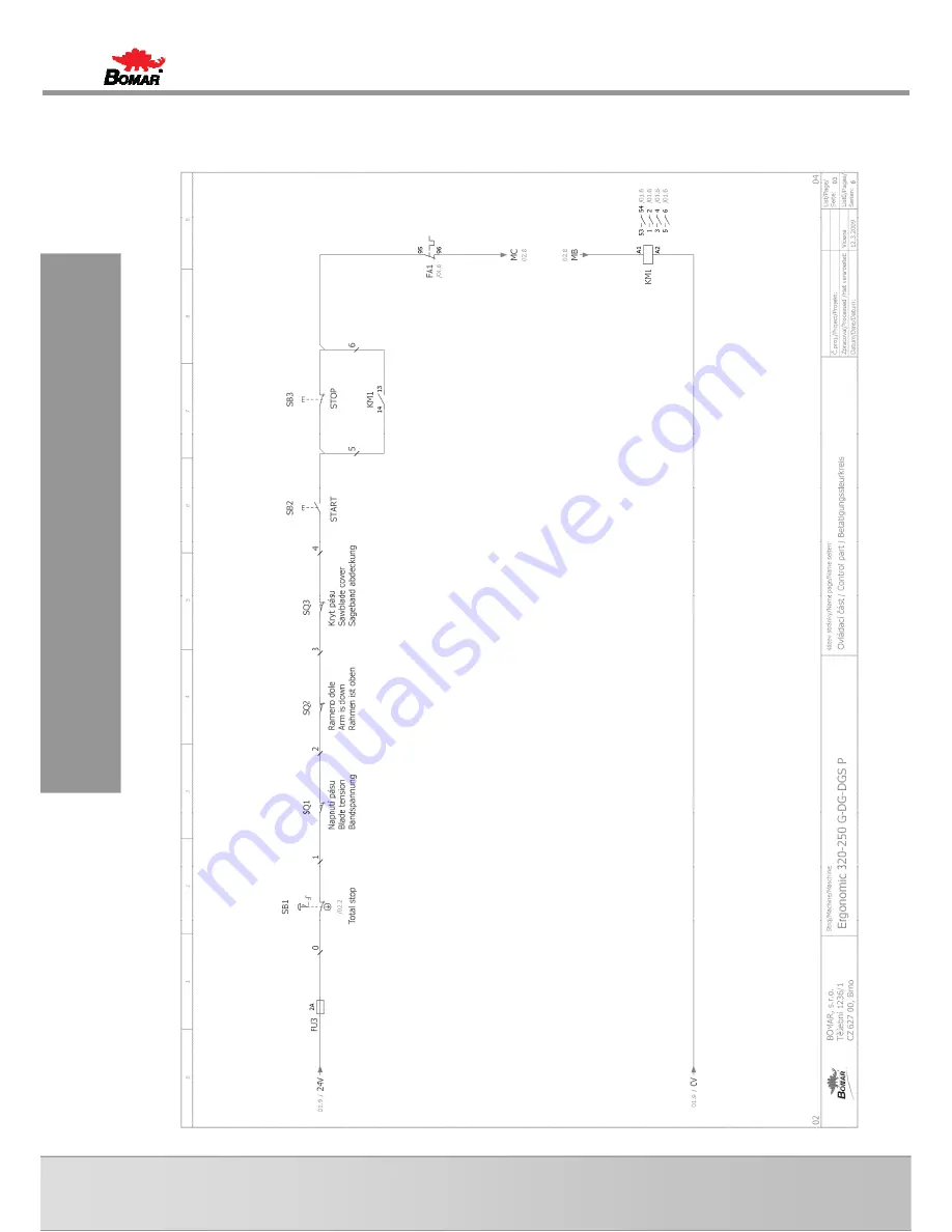 Bomar Ergonomic 320.250 DG Operating Instructions Manual Download Page 76