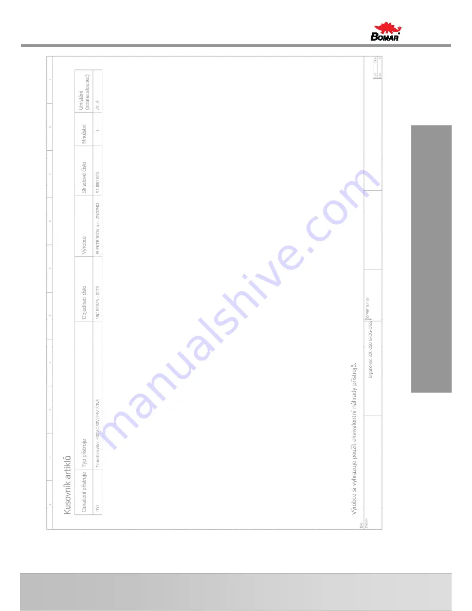 Bomar Ergonomic 320.250 DG Скачать руководство пользователя страница 77