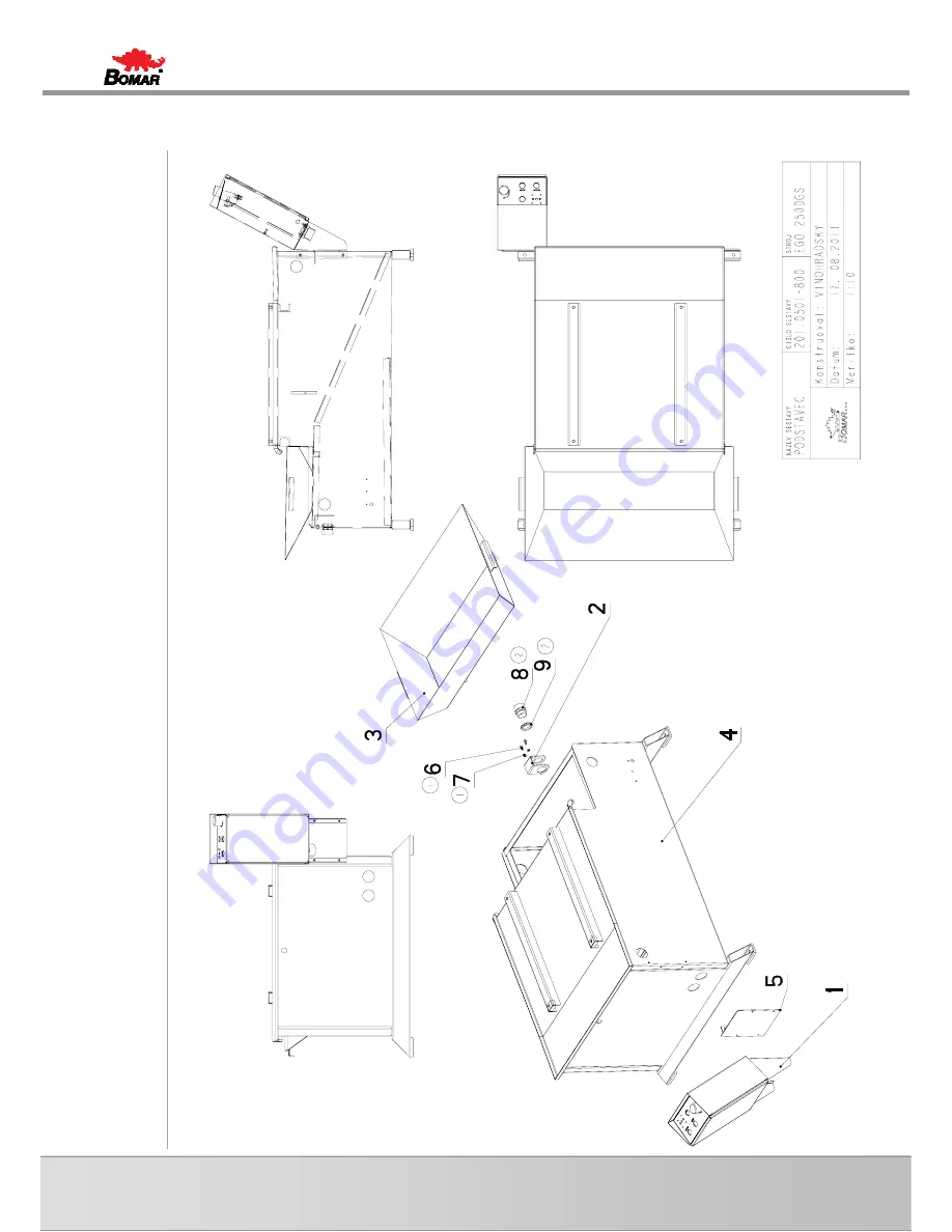 Bomar Ergonomic 320.250 DG Operating Instructions Manual Download Page 104