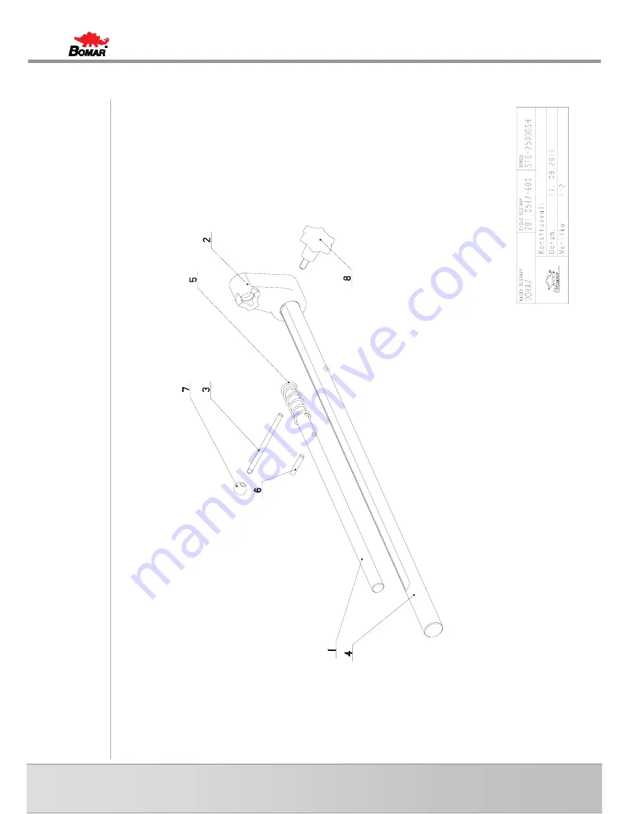 Bomar Ergonomic 320.250 DG Скачать руководство пользователя страница 112