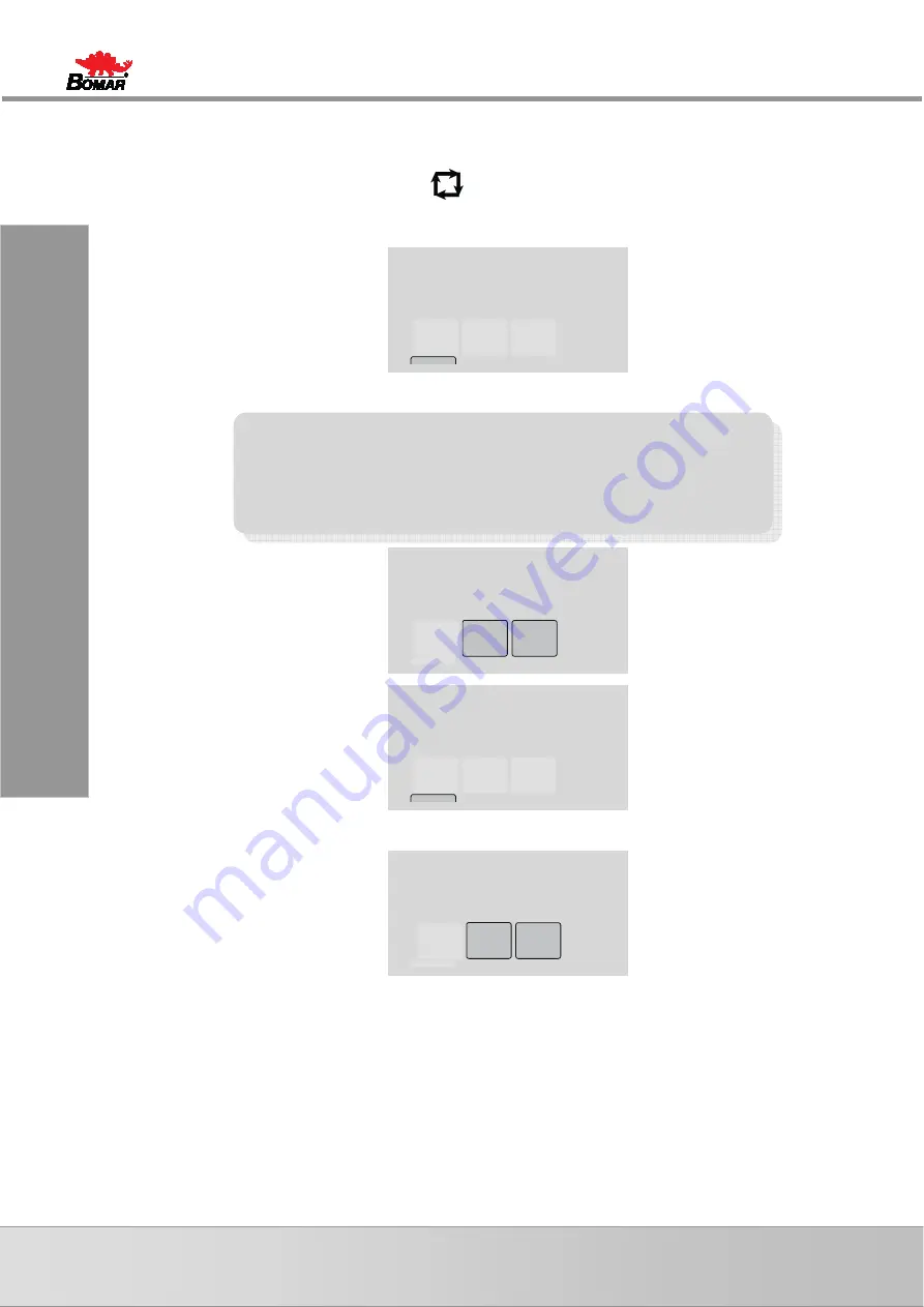 Bomar Ergonomic 320.250 GAC Operating Instruction Download Page 34