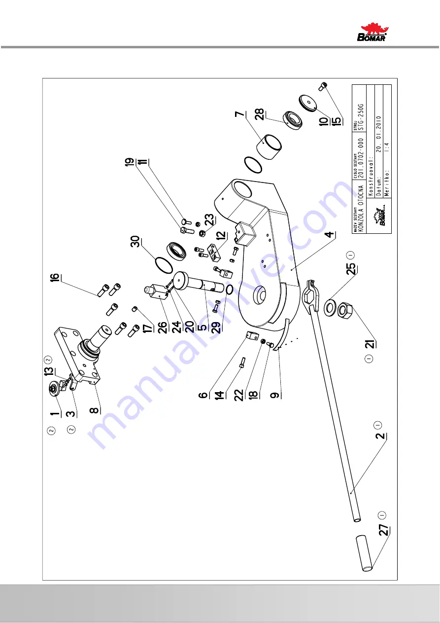 Bomar Ergonomic 320.250 GAC Скачать руководство пользователя страница 111