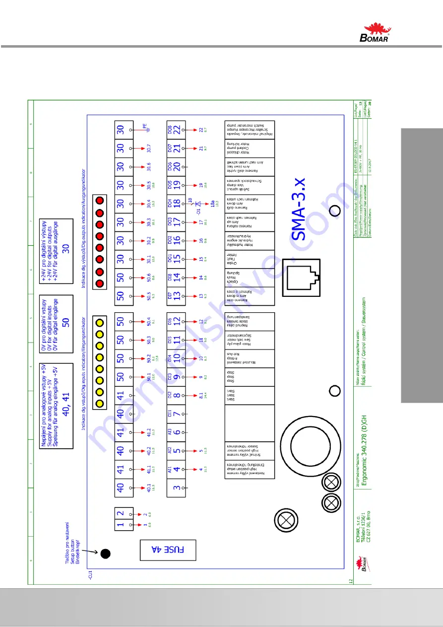 Bomar Ergonomic 340.278 DGH Operating Instructions Manual Download Page 26