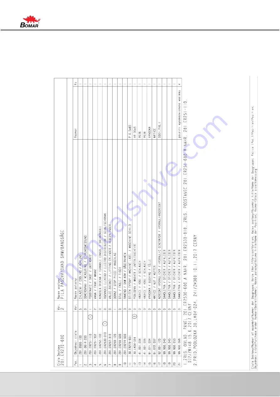 Bomar Ergonomic 340.278 DGH Operating Instructions Manual Download Page 35