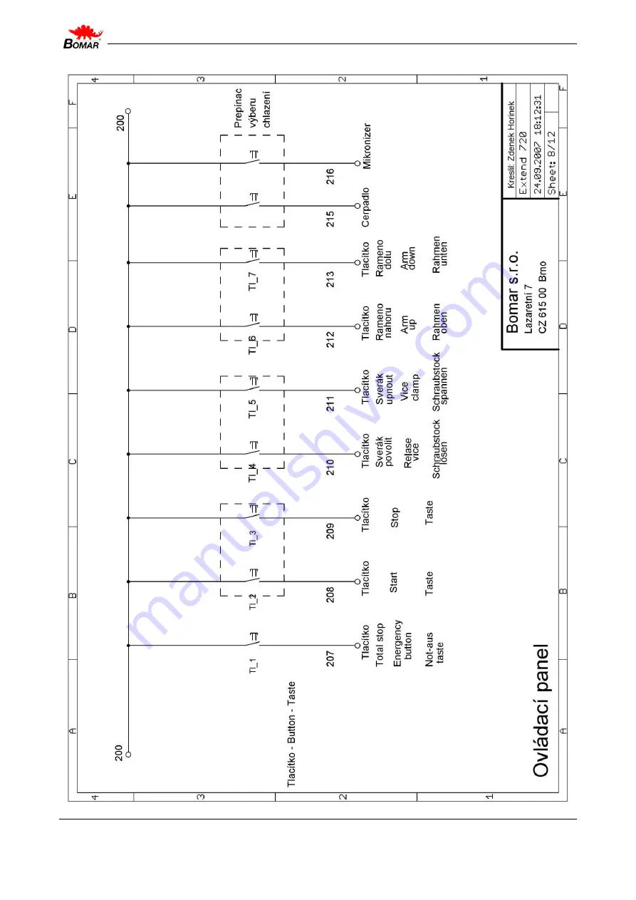 Bomar Extend 900.720 Operating Instructions Manual Download Page 62