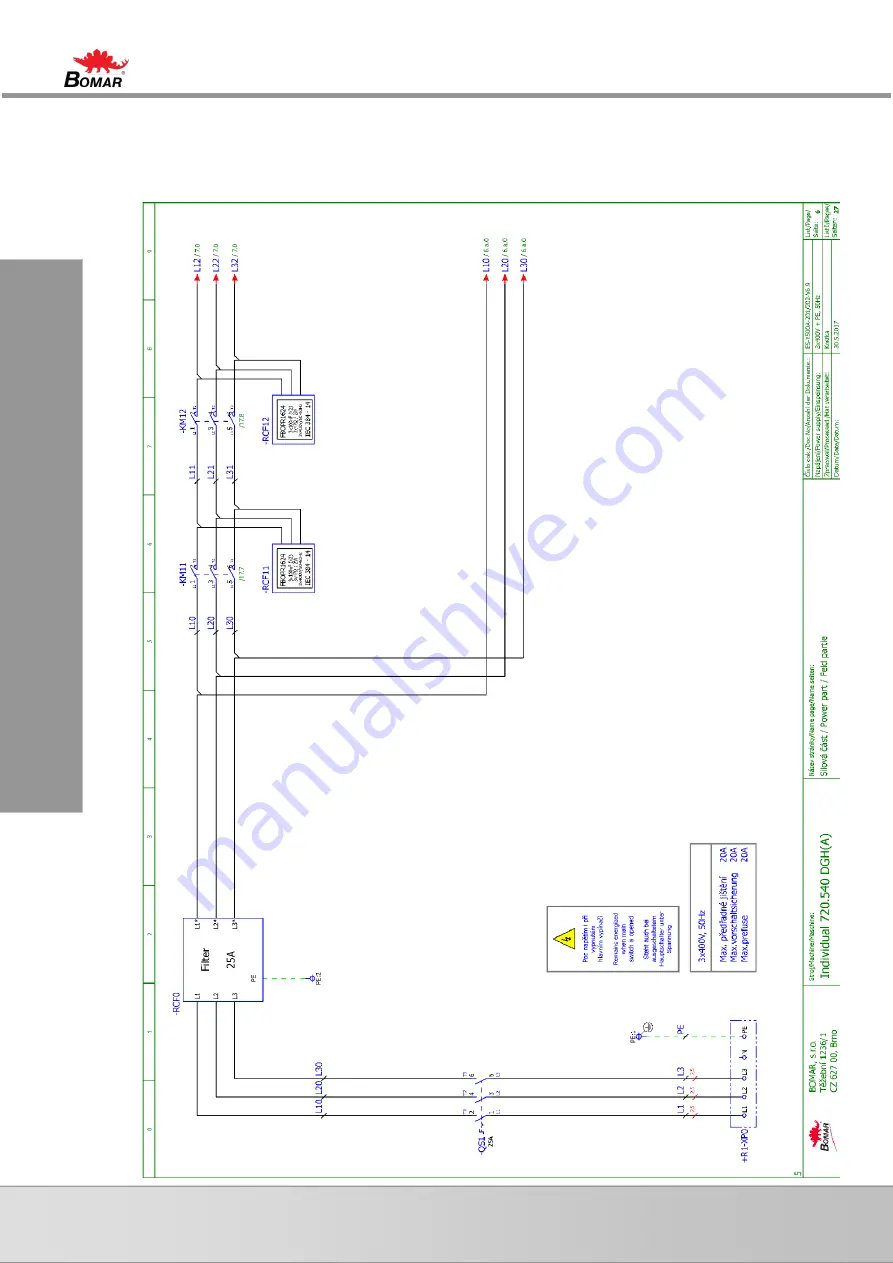 Bomar Individual 720.540 DGH Operating Instructions Manual Download Page 123