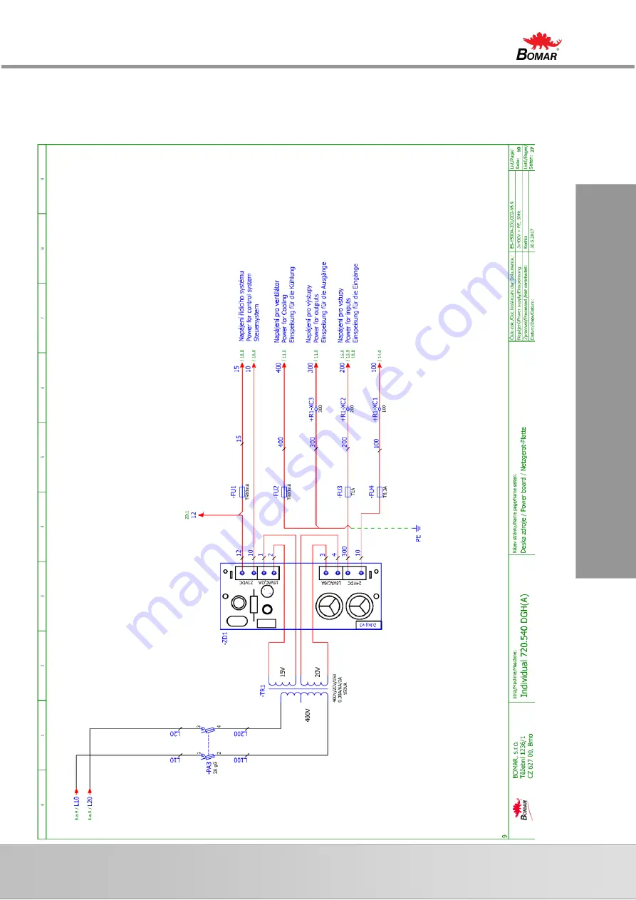 Bomar Individual 720.540 DGH Operating Instructions Manual Download Page 128