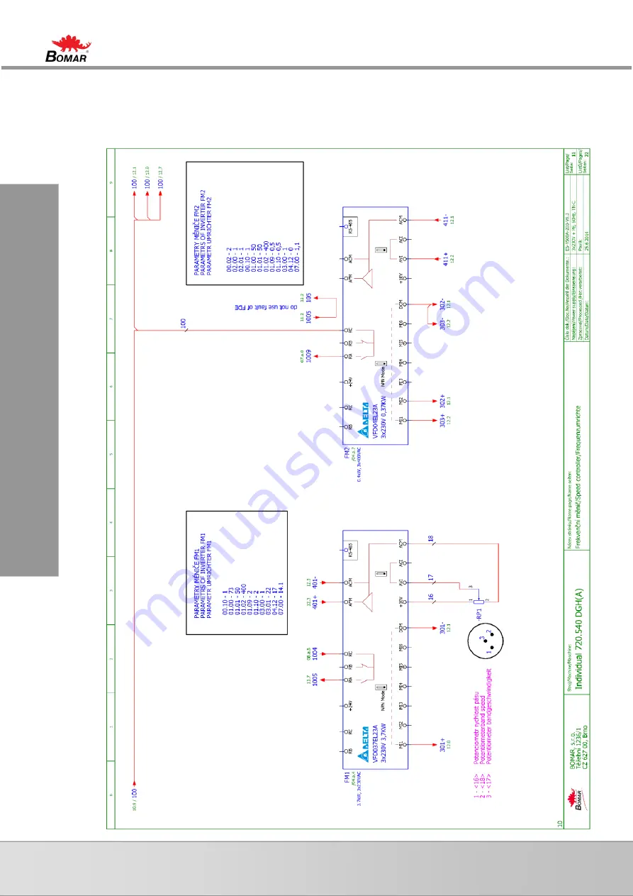 Bomar Individual 720.540 DGH Operating Instructions Manual Download Page 159