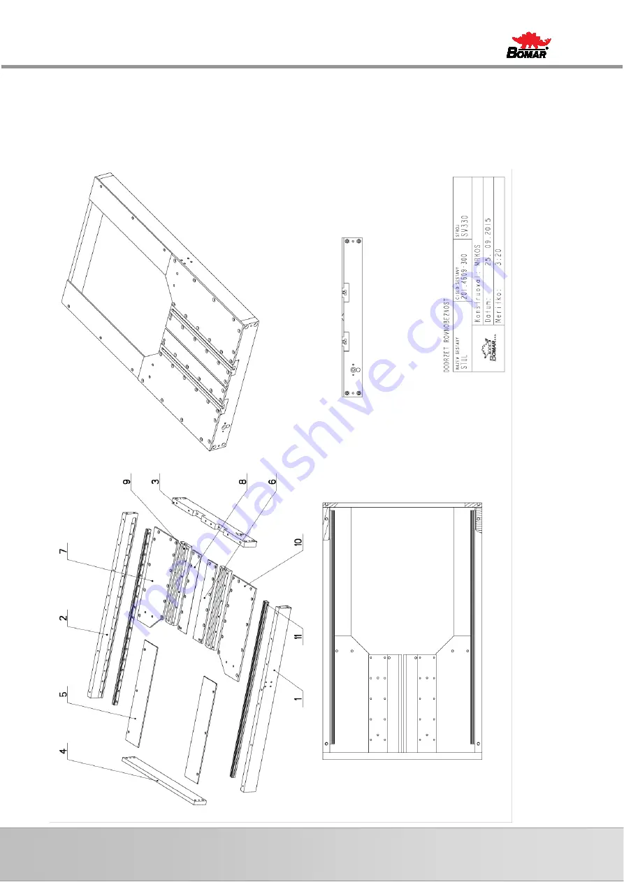 Bomar SV 330 DGH Operating Instructions Manual Download Page 111