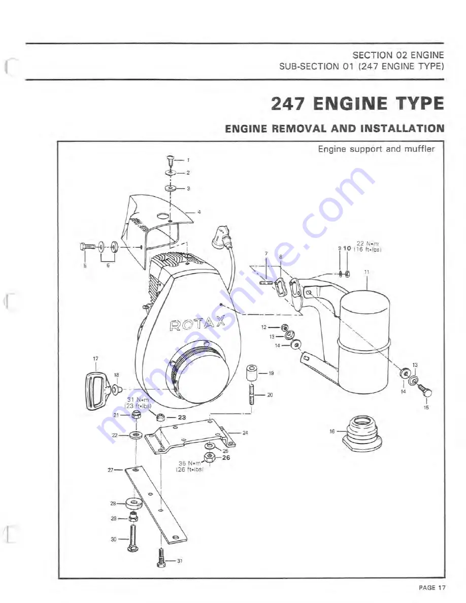 BOMBARDIER 1983 Elan Shop Manual Download Page 27