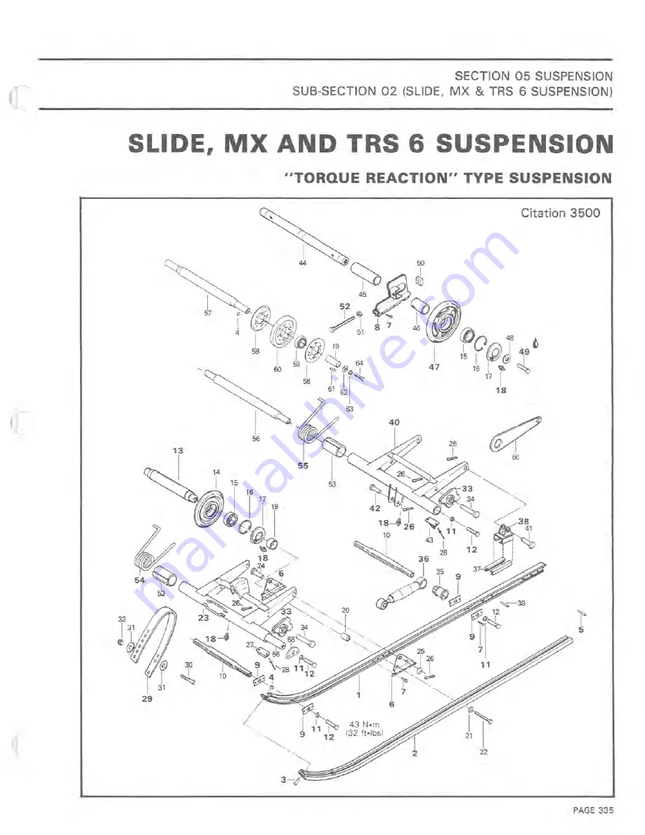 BOMBARDIER 1983 Elan Shop Manual Download Page 341