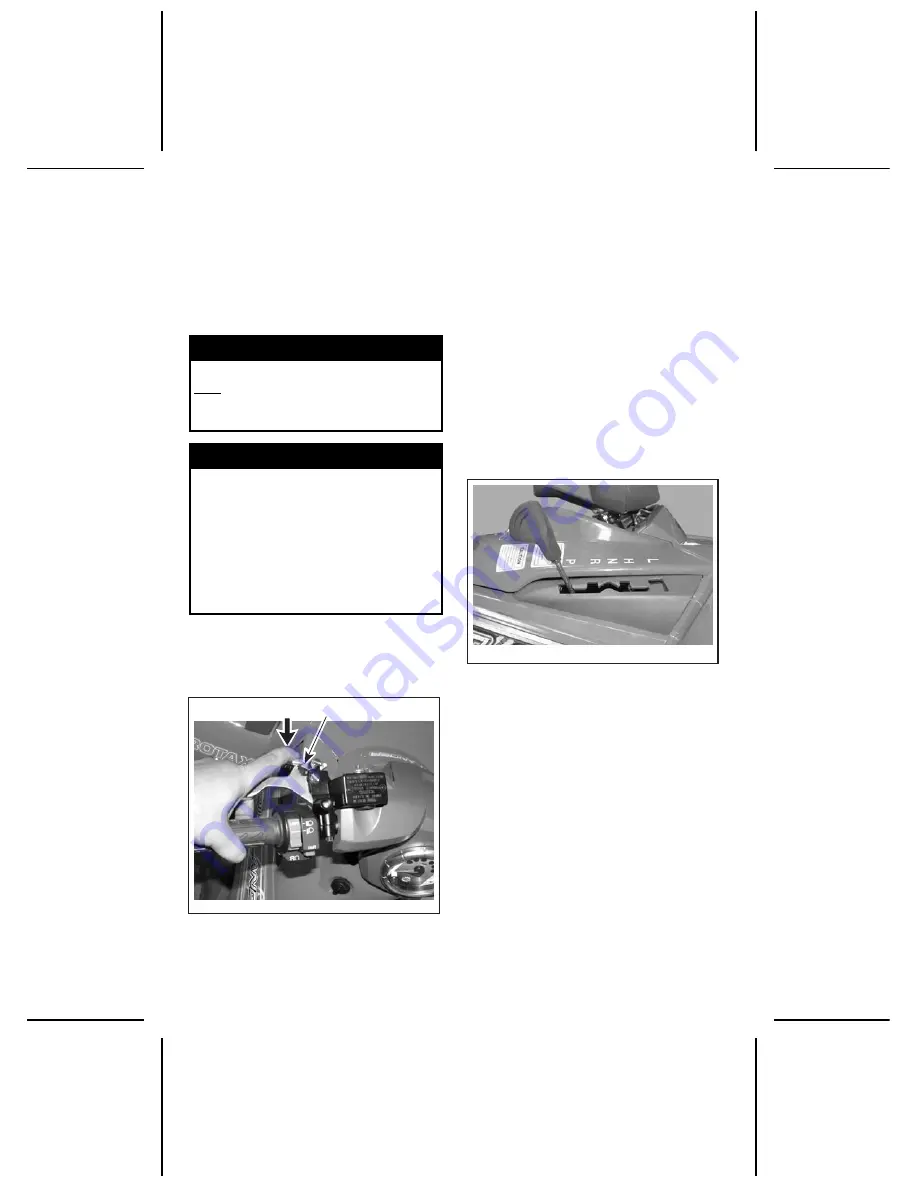 BOMBARDIER 2006 outlander max 400 Operator'S Manual Download Page 88