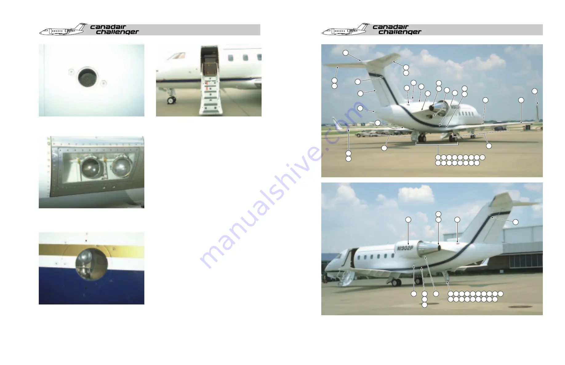 BOMBARDIER Challenger 601-3A CL-600-2B16 Pilot Training Manual Download Page 526