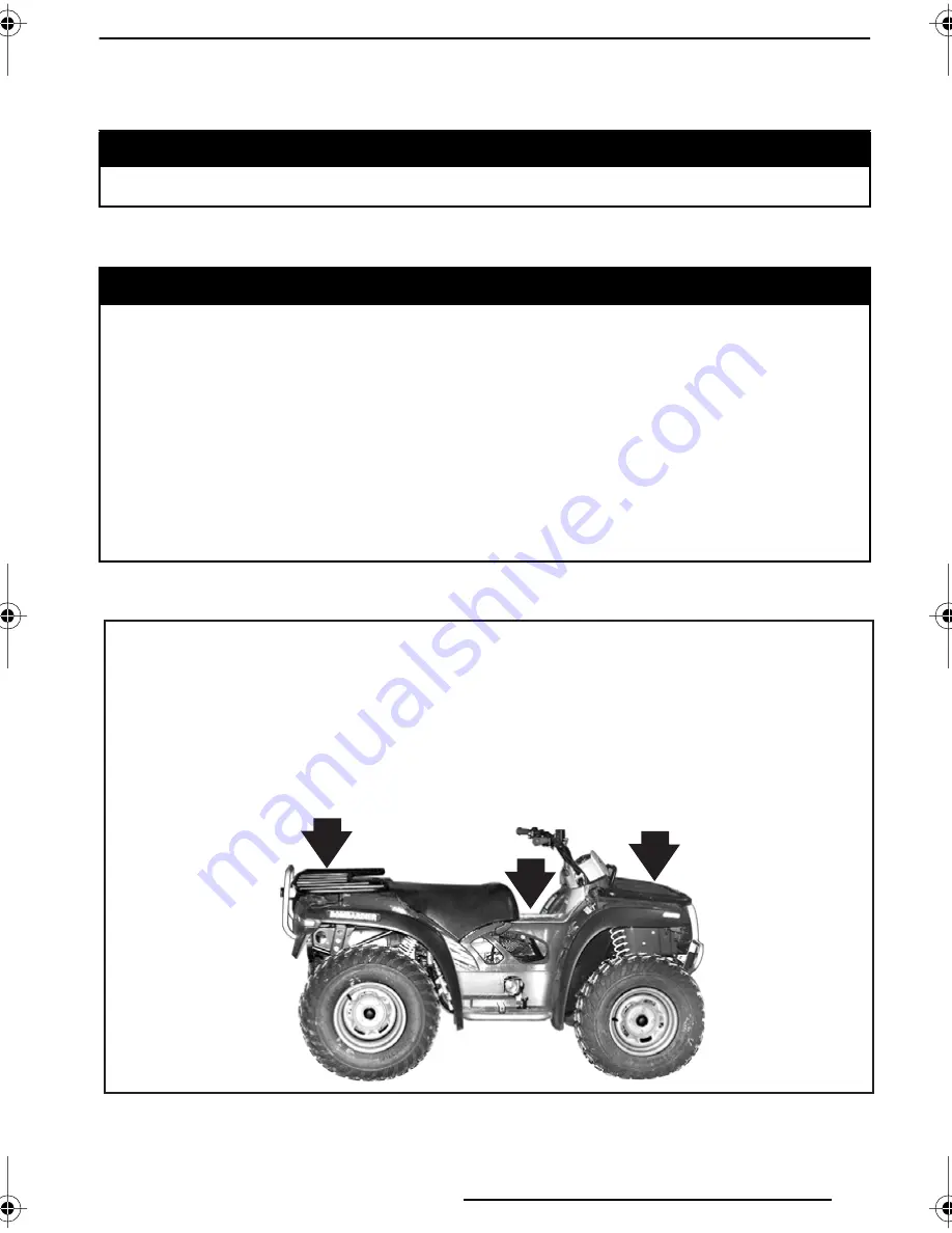 BOMBARDIER Quest 500 2002 Operator'S Manual Download Page 87