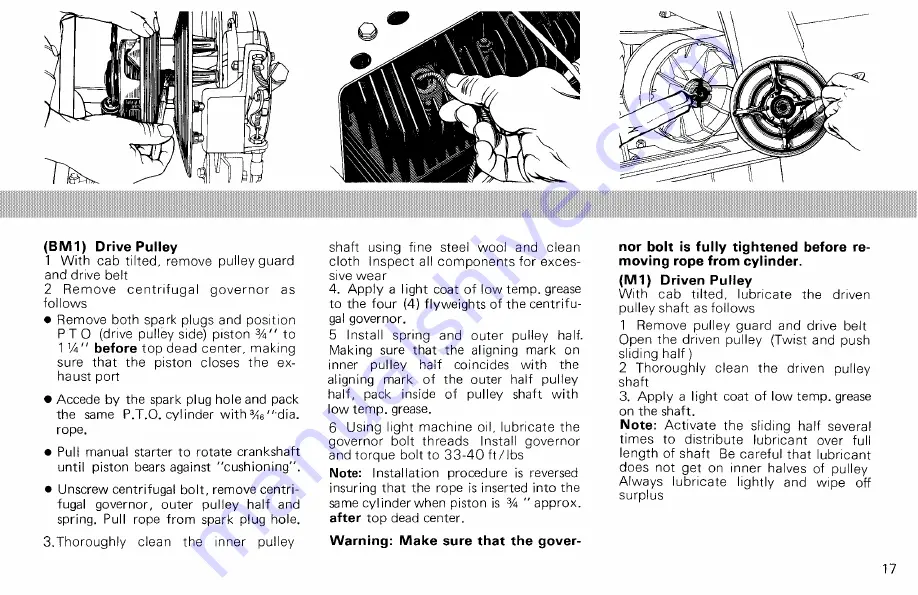 BOMBARDIER Ski-Doo T'NT 294 1973 Owner'S Manual Download Page 21