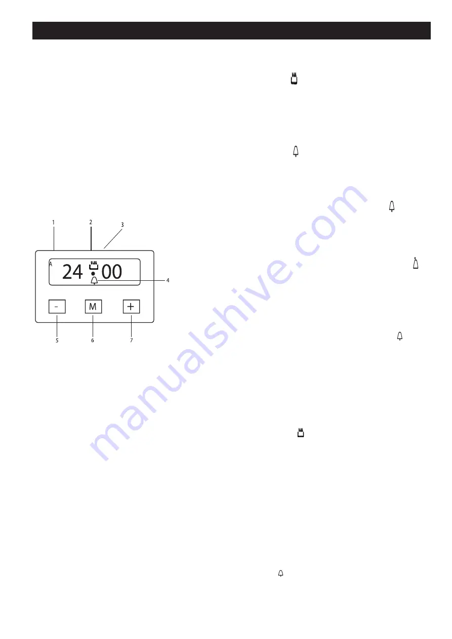 Bompani BO246SR/E Instructions For Use And Maintenance Manual Download Page 40