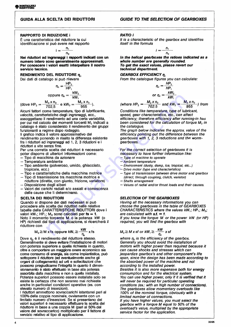 BONFIGLIOLI C RAP Series Installation Manual Download Page 5