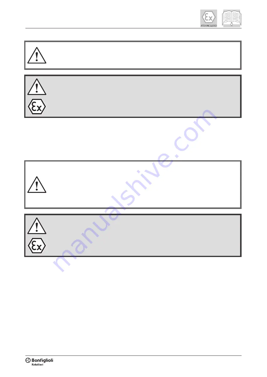 BONFIGLIOLI VF 130 Installation, Operation And Maintenance Manual Download Page 11