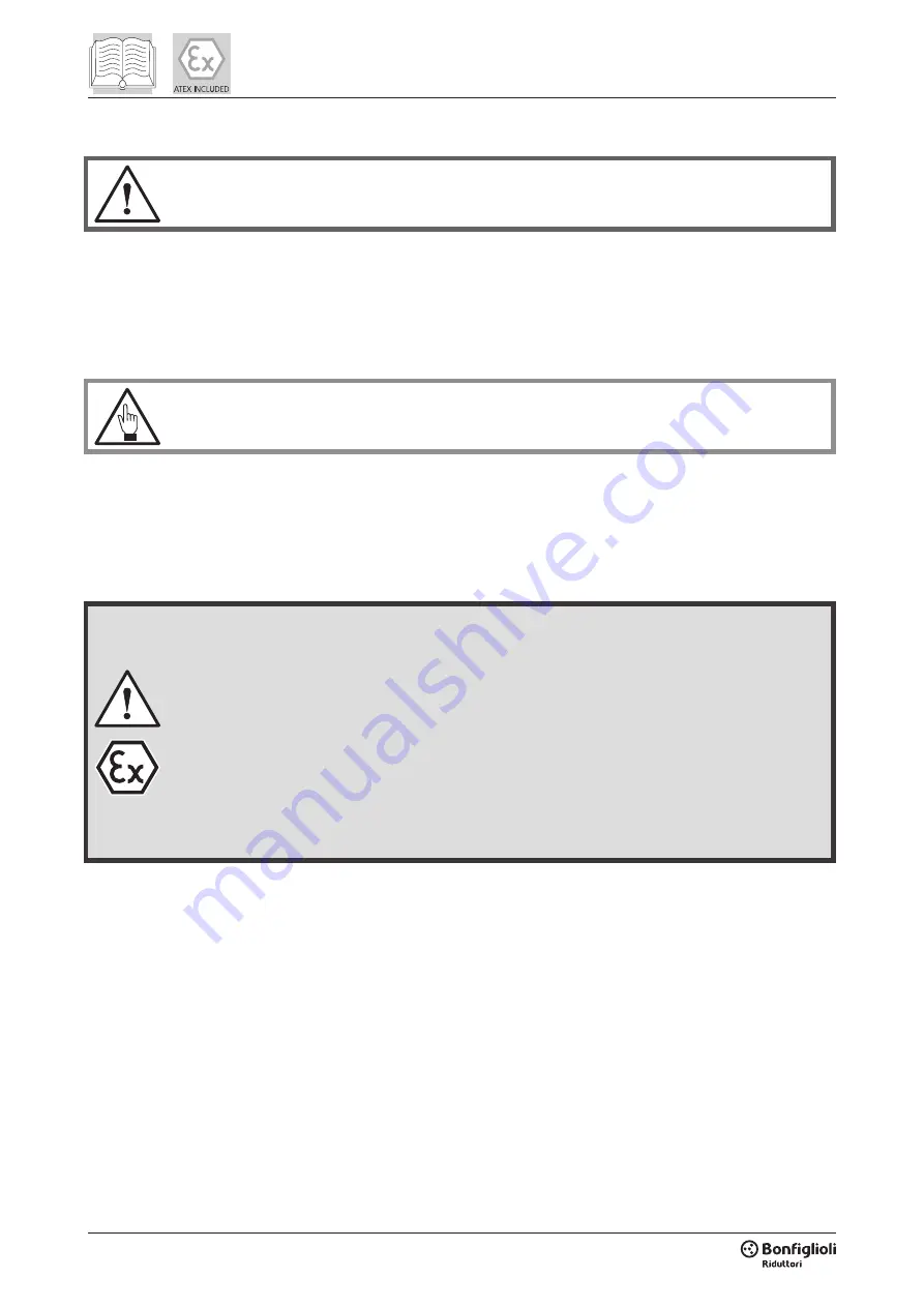 BONFIGLIOLI VF 130 Installation, Operation And Maintenance Manual Download Page 18