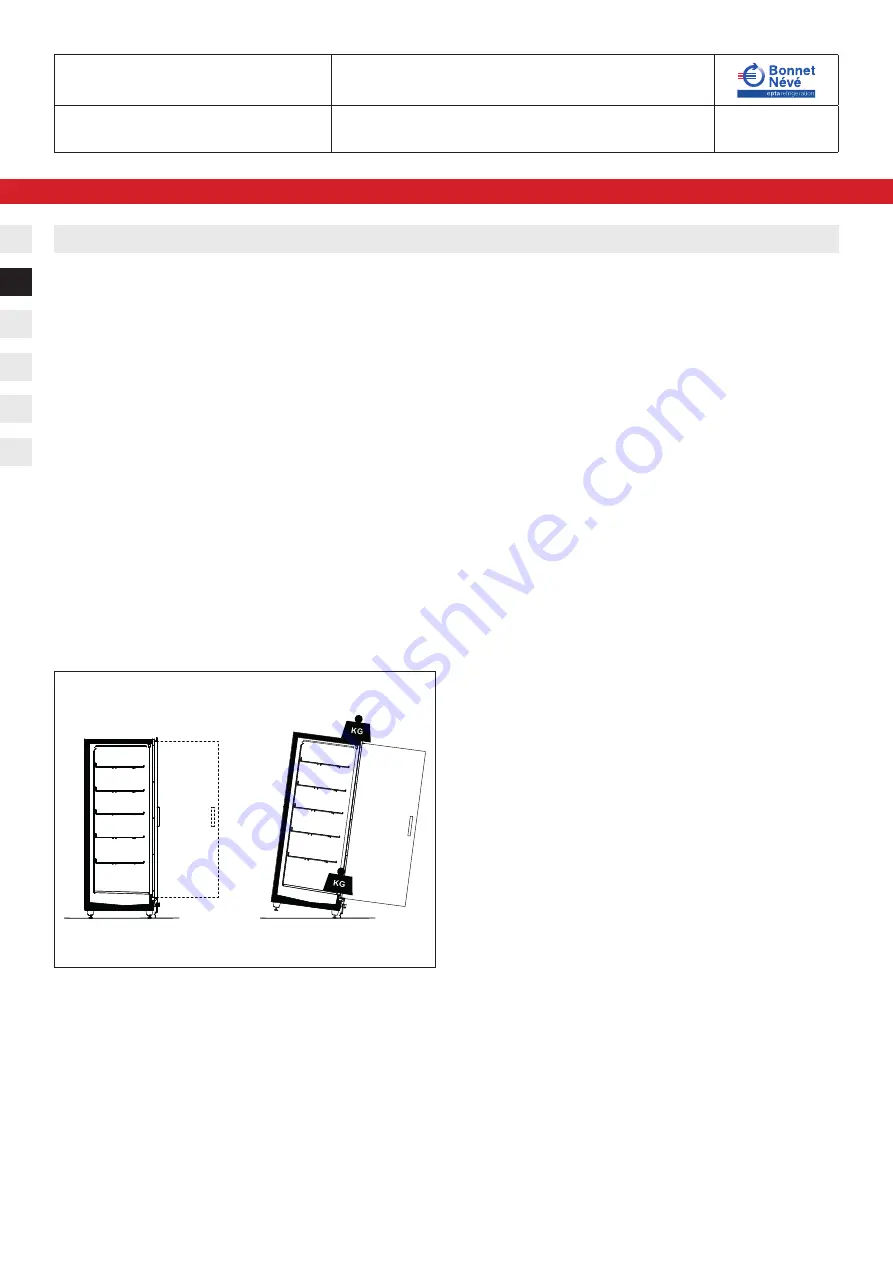 Bonnet Neve MULTIFREEZE BIO User Instructions Download Page 35