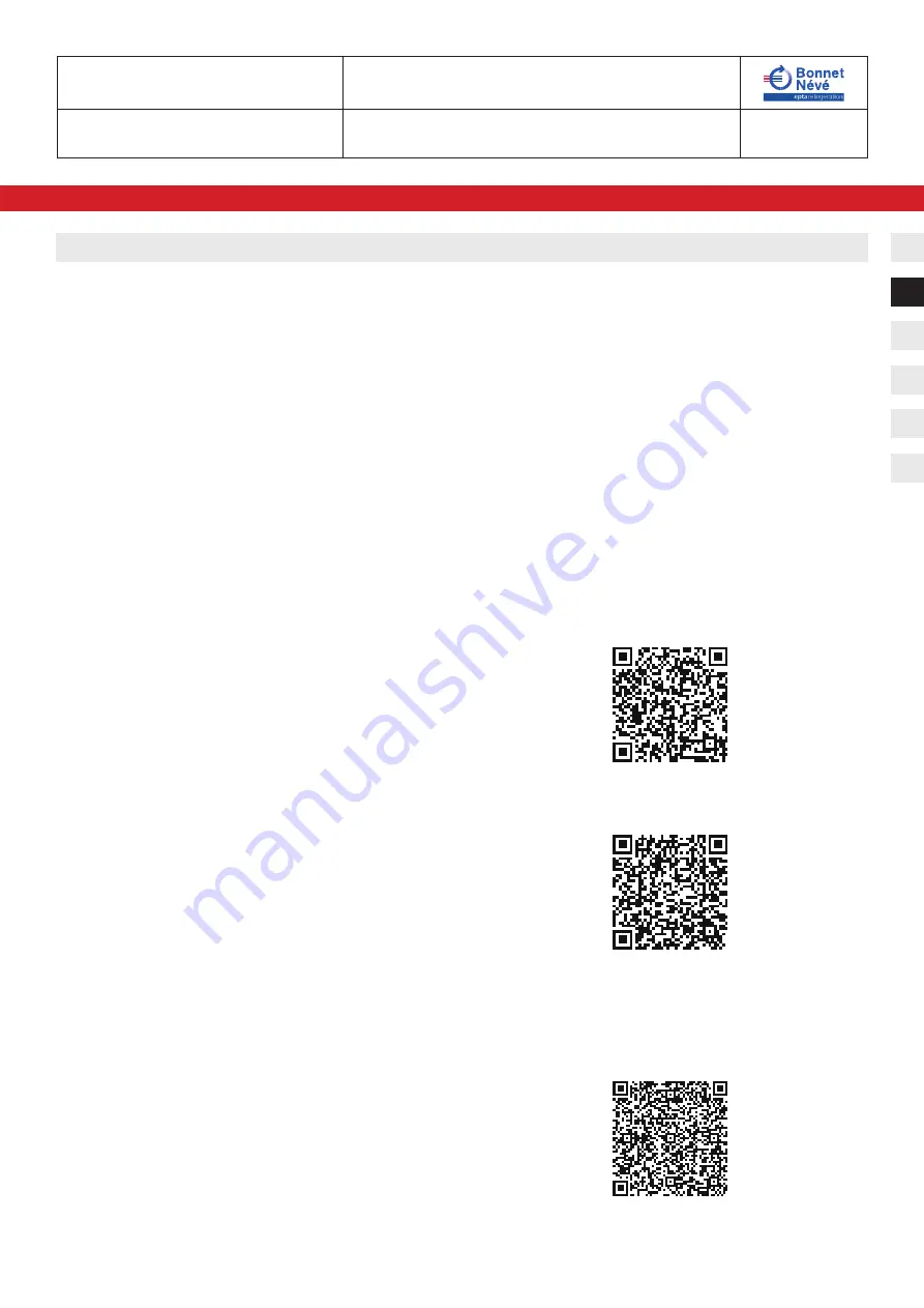 Bonnet Neve MULTIFREEZE BIO User Instructions Download Page 40