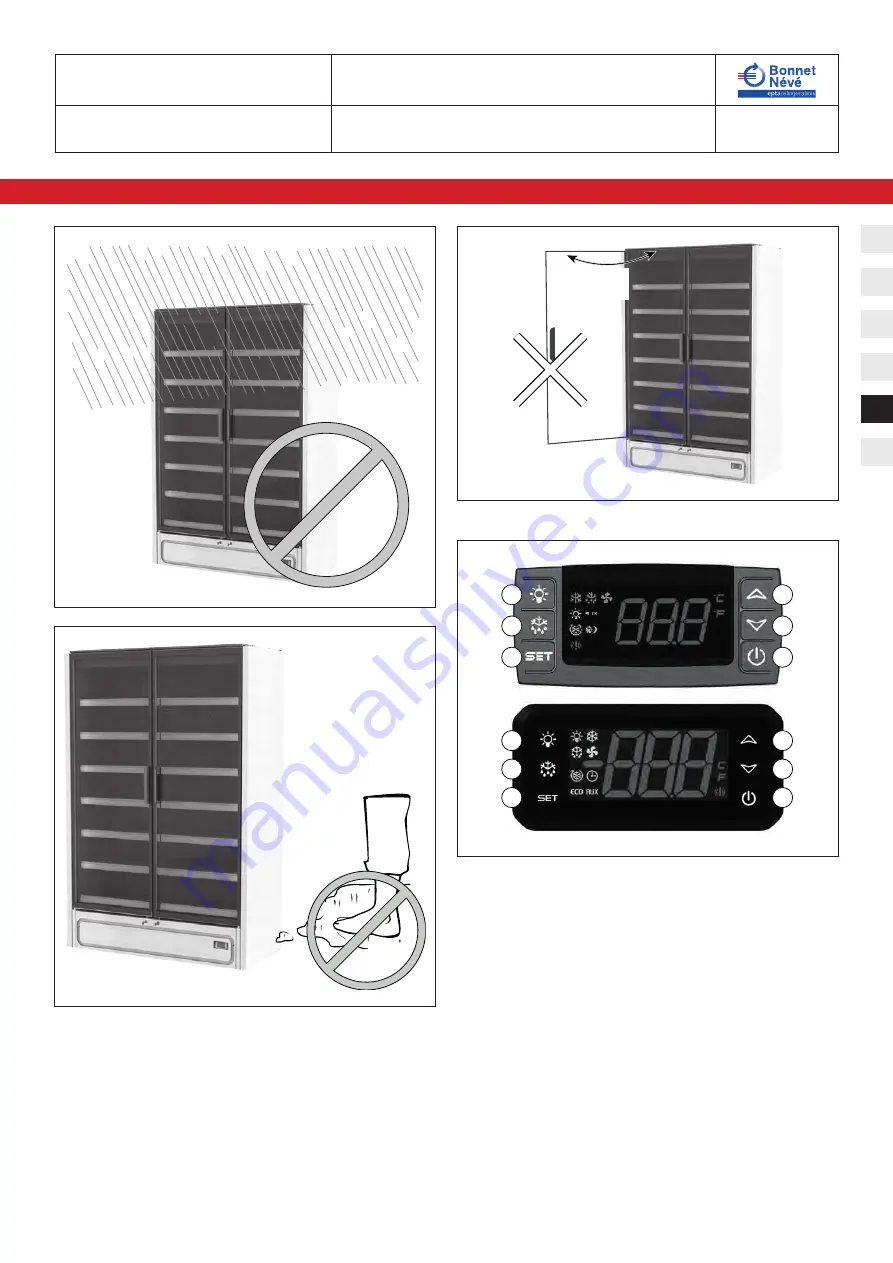 Bonnet Neve MULTIFREEZE BIO User Instructions Download Page 92